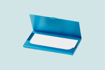 Image de Étui pour Cartes de Visite - Bleu Clair 5mm