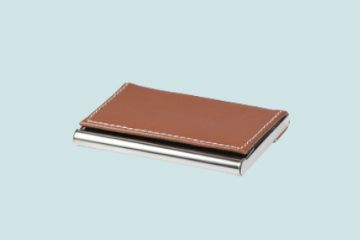 Image de Porte-cartes de visite marron
