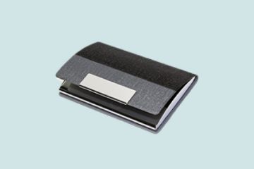 Image de Porte-cartes de visite ATLAS - Noir