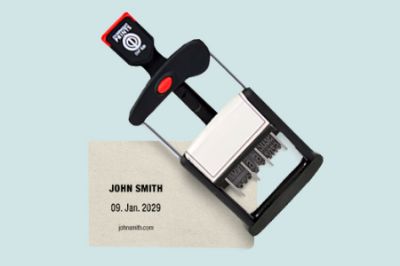 Imagen de Self-Inking Date Stamps - ONP-660-2 50mm x 30mm