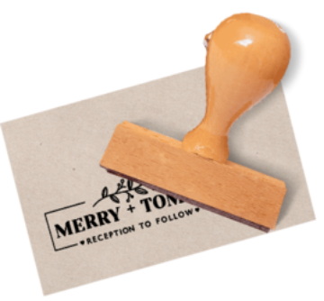 Image de Tampon avec poignée en bois