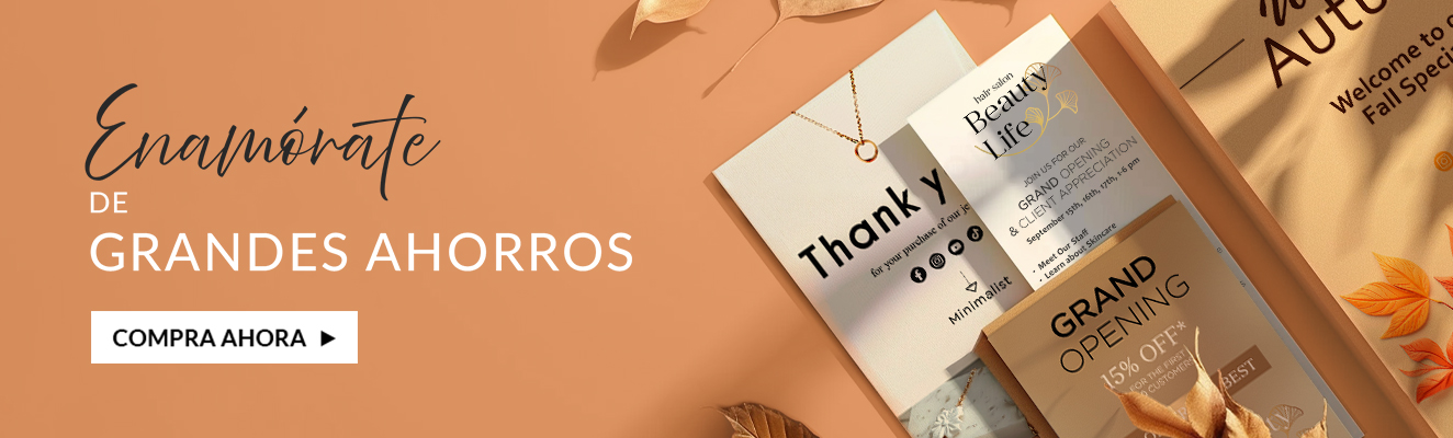 Enamórate de grandes ahorros