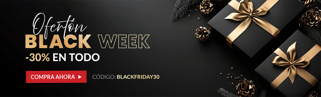 Ofertón Black Friday: –30% en todo