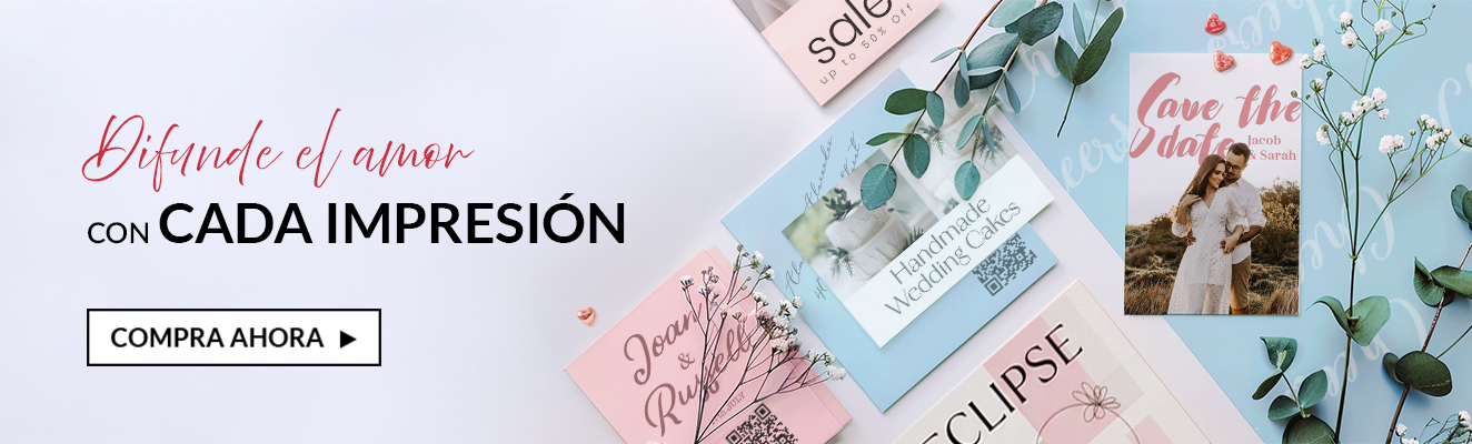 Difunde el amor con cada impresión!